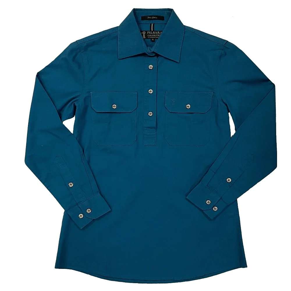Ritemate Pilbara Ladies Closed Front Shirt