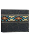 Roper Aztec Brown Bi Fold Wallet