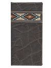 Roper Aztec Brown Rodeo Wallet