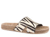 Roper Ladies Destiny Hair On Zebra Sandal