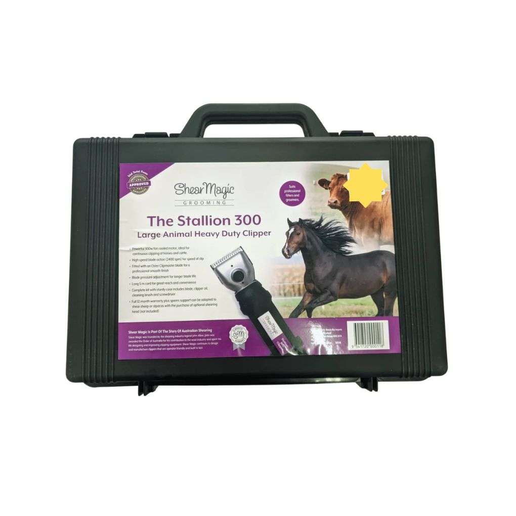 Shearmagic Stallion300 Equine Clipper With Combo Blade