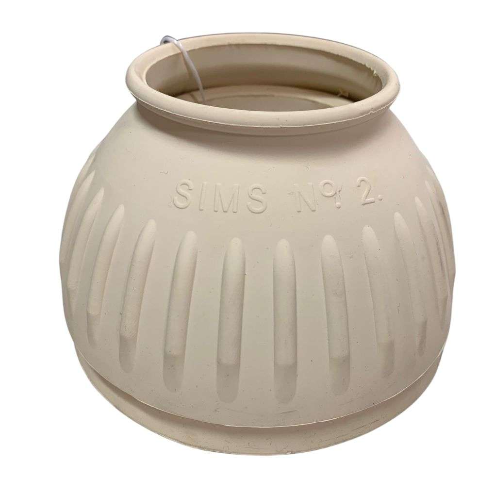 Sims Ribbed Bell Boots White