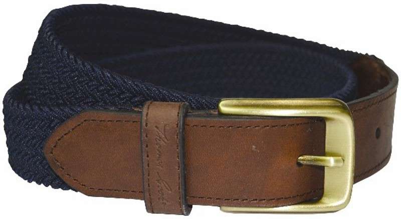 Thomas Cook Comfort Waist Belt Navy/Brown
