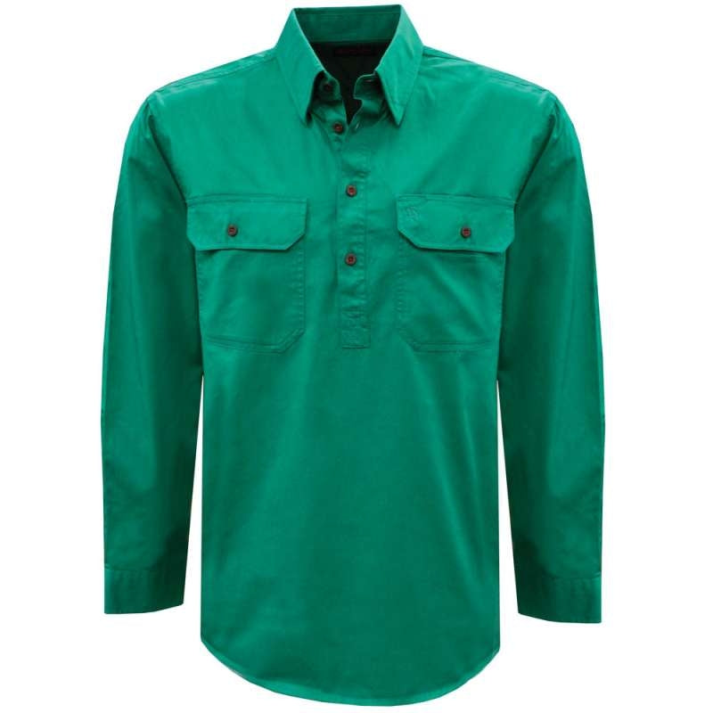 Thomas Cook Light Drill 1/2 Placket Shirt