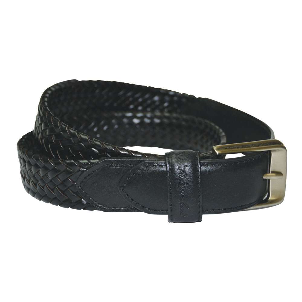 Thomas Cook Harry Leather Braided Belt