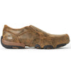 Twisted X Mens Driving Mocs Slip On Brown