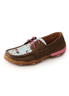 Twisted X Ladies Skull Arrow Lace Up Mocs