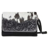 Design Edge Valencia Tooled Rectangular Flap Bag