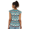 Wrangler Ladies Retro Aztec Punchy Top