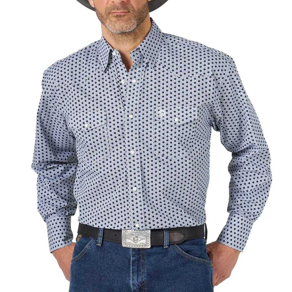 Wrangler Mens George Strait Troubadour Shirt
